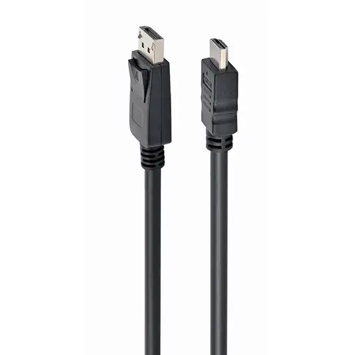 Gembird DisplayPort - HDMI, 1m HDMI tipo A (Estándar) Negro