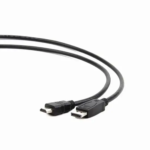 Gembird DisplayPort - HDMI, 1m HDMI tipo A (Estándar) Negro