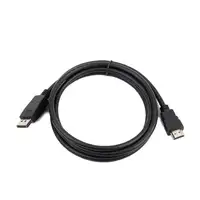 Gembird DisplayPort - HDMI, 1m HDMI tipo A (Estándar) Negro
