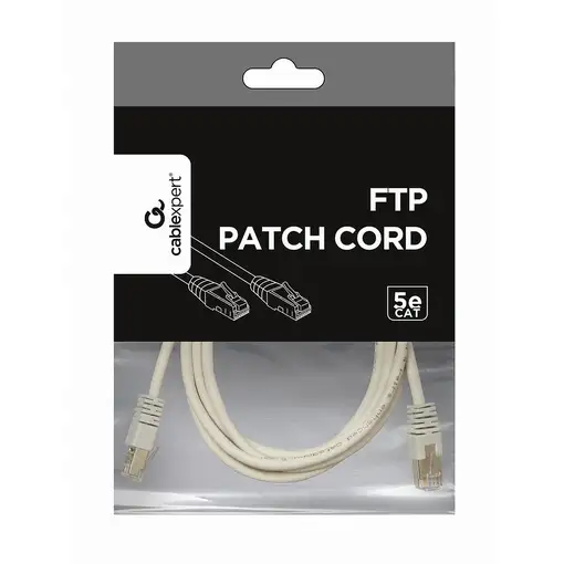 Gembird PP22-1M cable de red Beige Cat5e