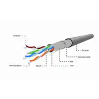 Gembird FPC-5004E-SO/100C cable de red Gris 100 m Cat5e F/UTP (FTP)