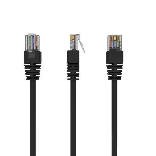 Gembird PP12-7.5M/BK cable de red Negro 7,5 m Cat5e U/UTP (UTP)