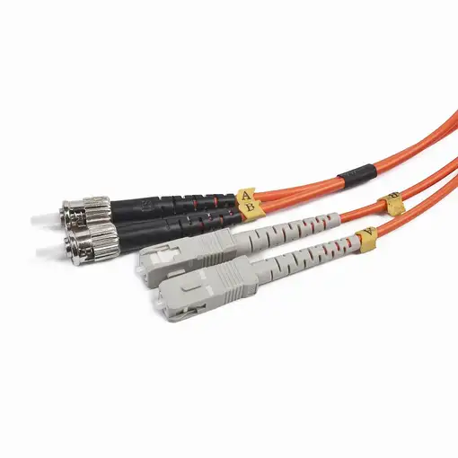 Gembird CFO-STSC-OM2 2M Cable de fibra óptica e InfiniBand ST SC Naranja