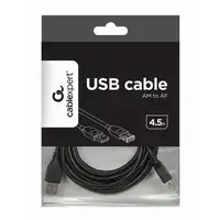 Gembird CCP-USB2-AMAF-15C cable USB USB 2.0 4,6 m USB A Negro
