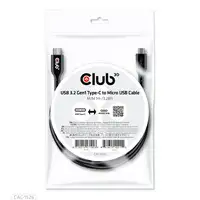 CLUB3D CAC-1526 cable USB USB 3.2 Gen 1 (3.1 Gen 1) 1 m USB C Micro-USB B Negro