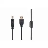 Gembird 3m USB 2.0 A/B M cable USB USB A USB B Negro