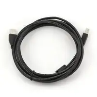 Gembird 3m USB 2.0 A/B M cable USB USB A USB B Negro