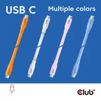 CLUB3D Cable USB C blanco