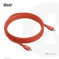 CLUB3D Cable certificado USB2 tipo C bidireccional USB-IF Datos 480 Mb, PD 240 W (