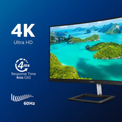 Philips E Line 328E1CA/00 LED display 80 cm (31.5") 3840 x 2160 Pixeles 4K Ultra H
