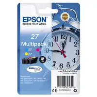 Epson Alarm clock Multipack 3-colour 27 DURABrite Ultra Ink