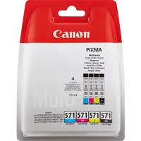 Canon 0386C005 cartucho de tinta 4 pieza(s) Original Negro, Cian, Magenta, Amarill
