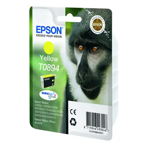 Epson Monkey Cartucho T0894 amarillo