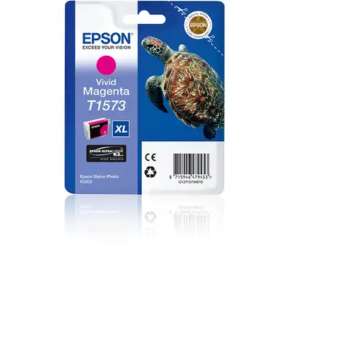 Epson Turtle Cartucho T1573 magenta vivo