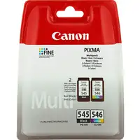 Canon PG-545/CL-546 cartucho de tinta 2 pieza(s) Original Rendimiento estándar Neg