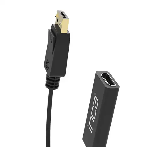 Inca IDTH-07 adaptador de cable de vídeo 0,2 m DisplayPort HDMI tipo A (Estándar)