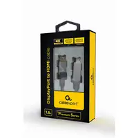 Gembird CC-DP-HDMI-4K-6 adaptador de cable de vídeo 1,8 m DisplayPort HDMI tipo A
