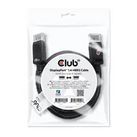 CLUB3D DisplayPort 1.4 HBR3 Cable M/M 2 metro 8K60Hz