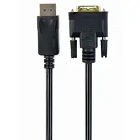 Gembird CC-DPM-DVIM-6 adaptador de cable de vídeo 1,8 m DisplayPort DVI Negro