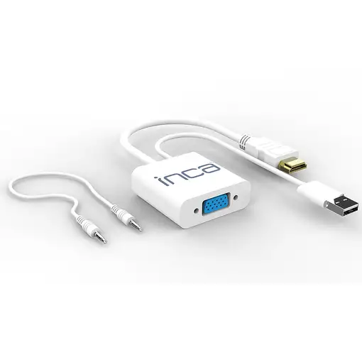 Inca IVTH-01 Adaptador gráfico USB Blanco