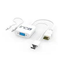Inca IVTH-01 Adaptador gráfico USB Blanco