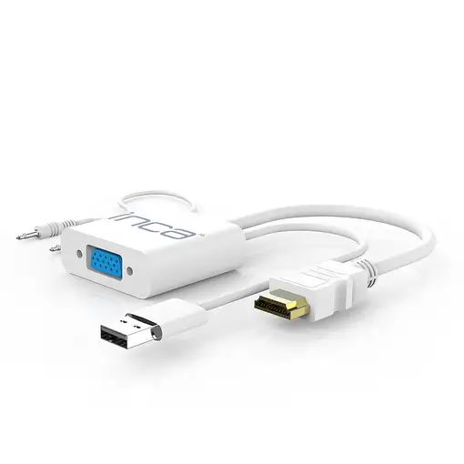 Inca IVTH-01 Adaptador gráfico USB Blanco