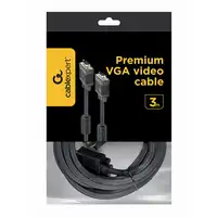 Gembird CC-PPVGA-10-B cable VGA 3 m VGA (D-Sub) Negro