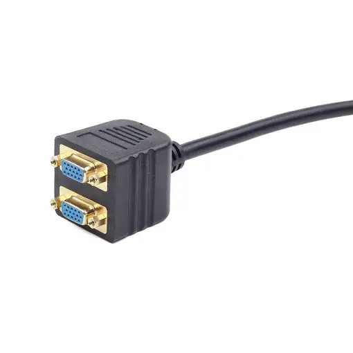 Gembird CC-VGAX2-20CM cable VGA 0,2 m VGA (D-Sub) 2 x VGA (D-Sub) Negro