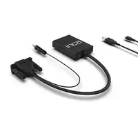 Inca IVTH-02 adaptador de cable de vídeo 0,2 m HDMI tipo A (Estándar) VGA (D-Sub)