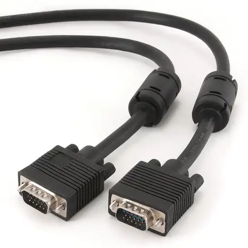 Gembird 1.8m HD15 M/M cable VGA 1,8 m VGA (D-Sub) Negro