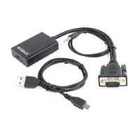 Gembird A-VGA-HDMI-01 adaptador de cable de vídeo 0,15 m HDMI tipo A (Estándar) VG