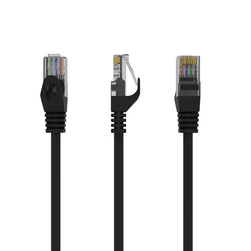 Gembird PP6U-3M/BK cable de red Negro Cat6 U/UTP (UTP)
