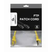 Gembird PP6-0.25M/Y cable de red Amarillo 0,25 m Cat6 F/UTP (FTP)