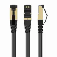 Gembird PP8-LSZHCU-BK-3M cable de red Negro Cat8 S/FTP (S-STP)