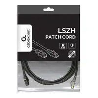 Gembird PP8-LSZHCU-BK-3M cable de red Negro Cat8 S/FTP (S-STP)