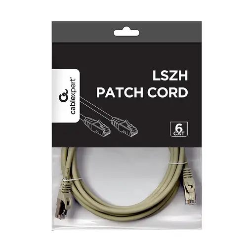 Gembird 3m Cat6 RJ-45 cable de red Blanco F/UTP (FTP)
