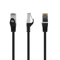 Gembird Patch Cord Cat.6 UTP 0.5m cable de red Negro 0,5 m Cat6 U/UTP (UTP)