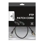 Gembird Patch Cord Cat.6 UTP 0.5m cable de red Negro 0,5 m Cat6 U/UTP (UTP)