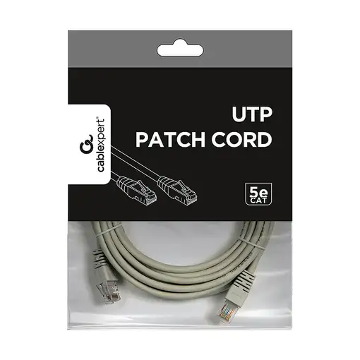 Gembird PP12-5M cable de red Beige Cat5e