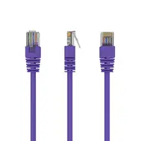 Gembird RJ45/RJ45 Cat5e 1m cable de red Púrpura U/UTP (UTP)