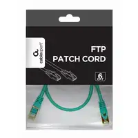 Gembird Patch Cord Cat.6 UTP 0.5m cable de red Verde 0,5 m Cat6 U/UTP (UTP)