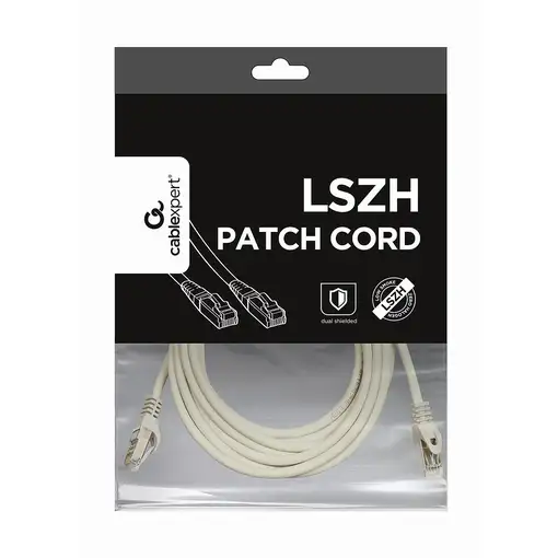 Gembird PP6A-LSZHCU-W-5M cable de red Blanco Cat6a S/FTP (S-STP)