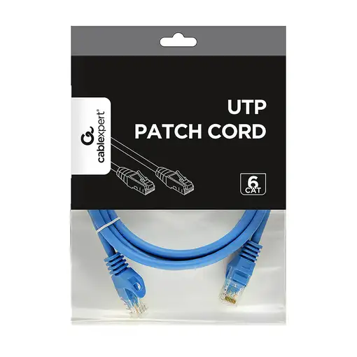 Gembird PP6U-2M cable de red Azul Cat6 U/UTP (UTP)