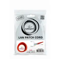 Gembird PP6U-3M/R cable de red Rojo Cat6 U/UTP (UTP)