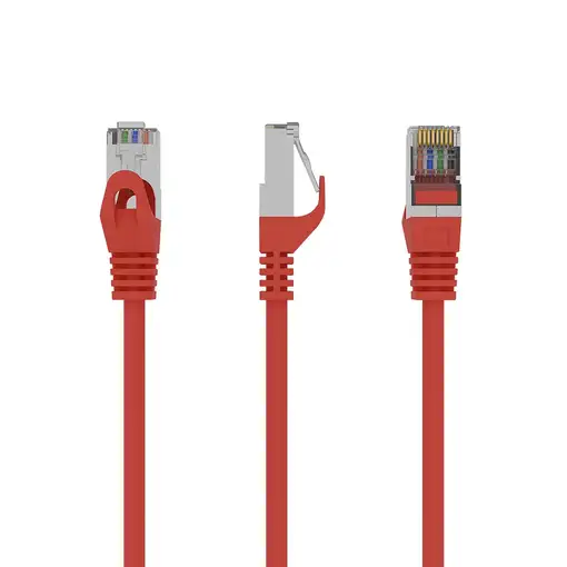 Gembird PP6-0.5M/R cable de red Rojo 0,5 m Cat6 F/UTP (FTP)
