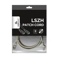 Gembird PP6A-LSZHCU-2M cable de red Gris Cat6 S/FTP (S-STP)