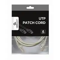 Gembird PP6U-3M cable de red Gris Cat6 U/UTP (UTP)