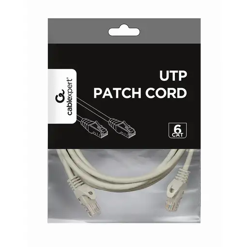 Gembird PP6U-3M cable de red Gris Cat6 U/UTP (UTP)