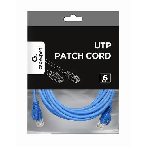 Gembird PP6U-3M cable de red Azul Cat6 U/UTP (UTP)