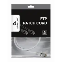 Gembird PP6-0.5M/W cable de red Blanco 0,5 m Cat6 F/UTP (FTP)